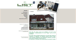 Desktop Screenshot of list-immobilien.de