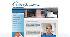 Desktop Screenshot of list-immobilien.net